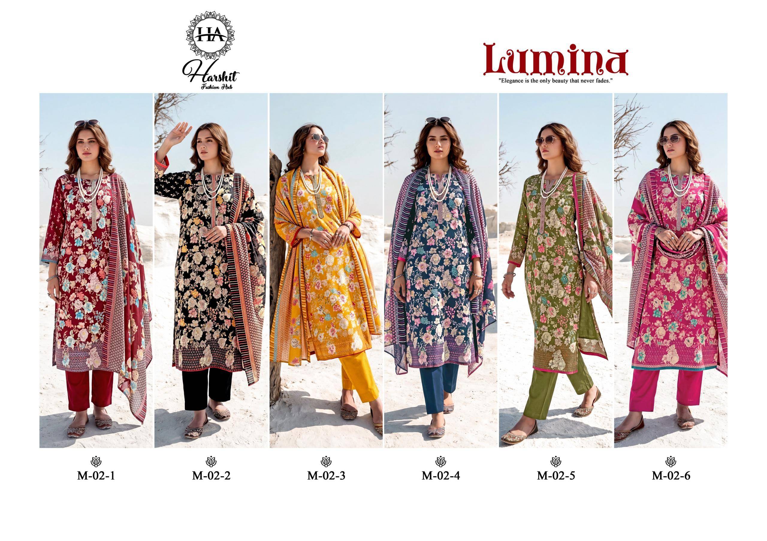 LUMINA By Alok Suit Beautiful Festive Suits Stylish Fancy Colorful Casual Wear & Ethnic Wear Pure jam Print Dresses At Wholesale Price